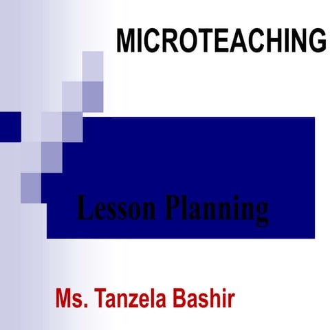 Unit 6 .Micro teaching Lesson planning.pptx