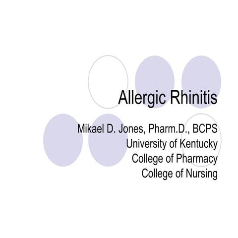 Unit_6_Allergic_Rhinitis.ppt... And treatment | PPT