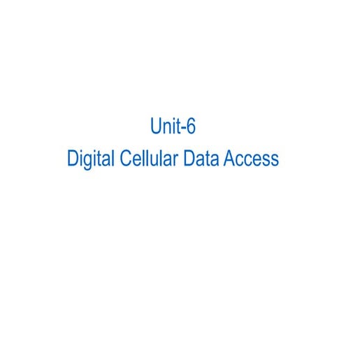 Introduction  Digital cellular systems have many features such as improved  ...