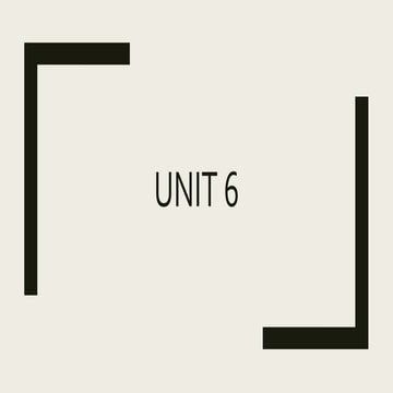 Unit 6: Learning Aim D | PDF