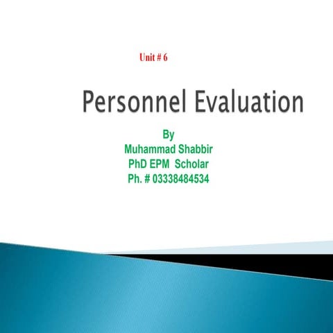 Unit 6 Personal Evalution.pptx