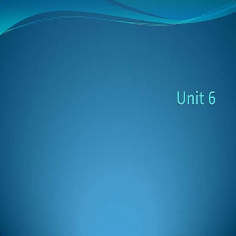 Pre-intermediate, Interchange, Unit 6 presentation