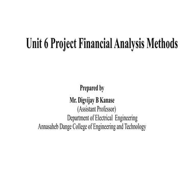 Unit 6 Project Financial Analysis Methods.pptx