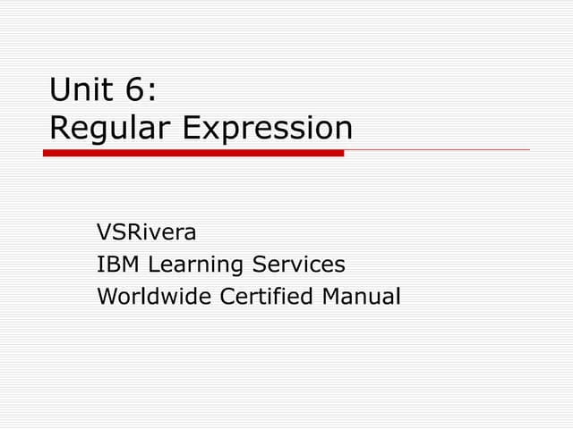 PERL Regular Expression