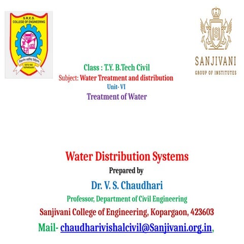 UNIT 6  Water distribution system (1).pptx
