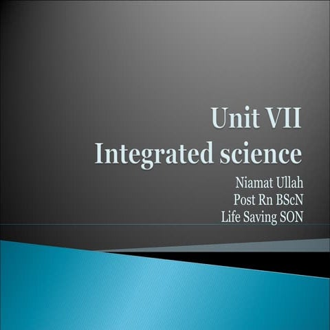 Unit 7 | PPT