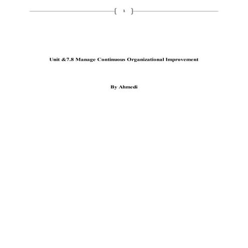 Unit 7.8 manage continuous