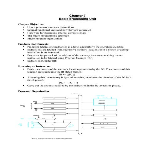 COMPUTER ORGANIZATION NOTES Unit 7 | PDF