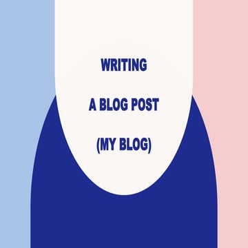 Form 2 Unit 7 - Blog Writing Methods Pulse