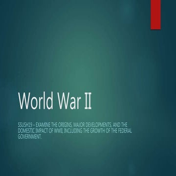 Unit 7B World War II