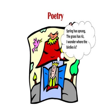 Children's Poetry in Literature for children