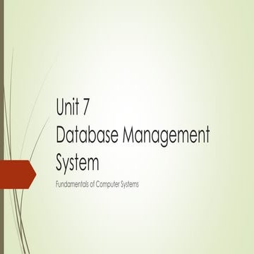 Unit 7 Database Management System-1,,,,,,,,