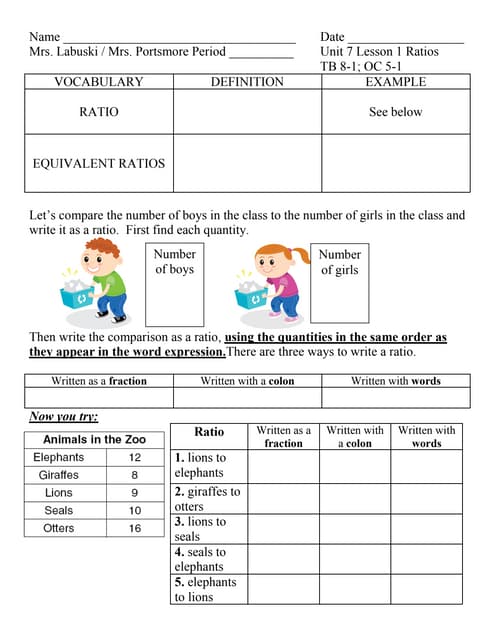 Vocab maths 8_ratios_and_rates