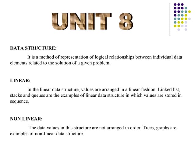 Unit 8
