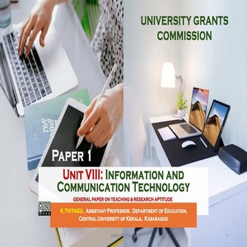 Unit 8 - Information and Communication Technology (Paper I).pdf