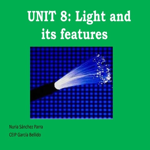 Unit 8: Light