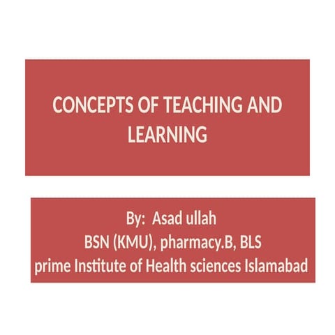 Unit 8#Concept of teaching and learning.pptx