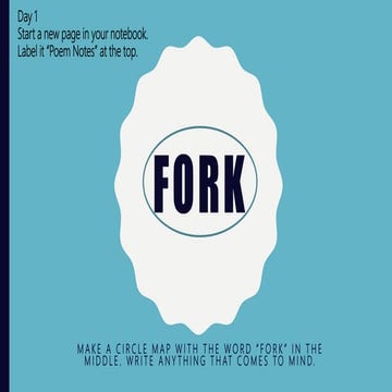 Unit 8 Poems Lessons