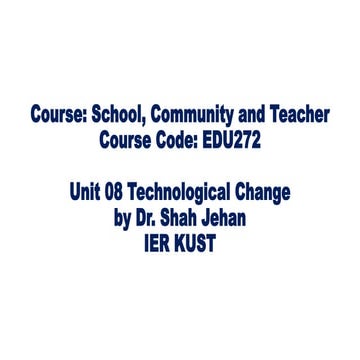 UNIT 8  School, Community and Teacher.pptx