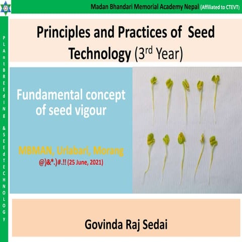 Unit 8 Seed vigor.pptx