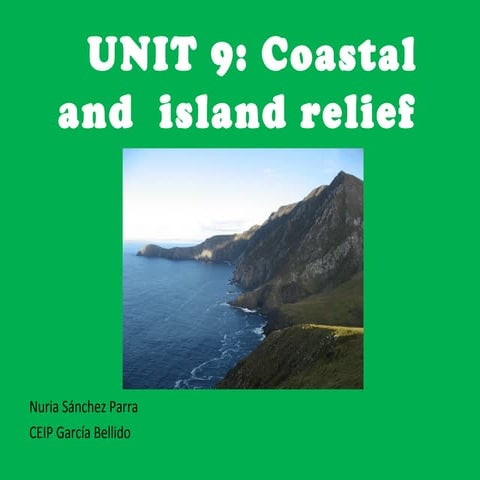 Unit 9: Spanish coast relief
