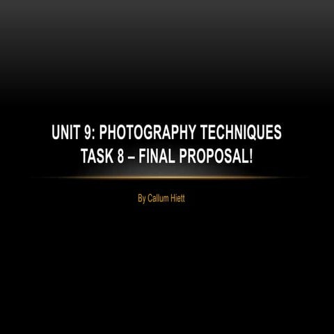 Feedback task! unit 9 | PPTX