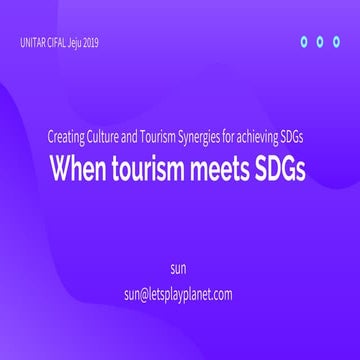 Sustainable Tourism and SDG Implementation at Sun World Ha Long | PPTX
