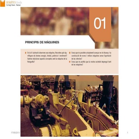 Unitat 1. principis de màquines