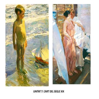 Unitat 7. l'art del segle xix