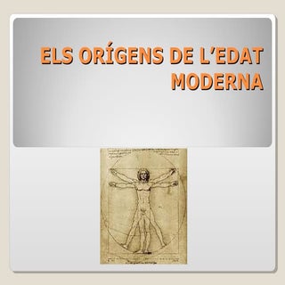 Unitat 9. Els orígens de l'Edat Mod...