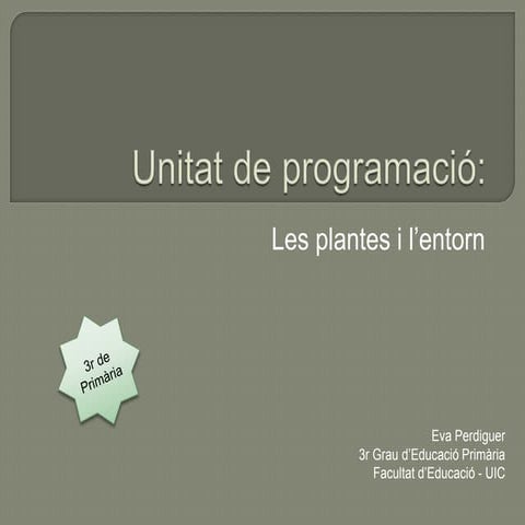 Unitat de programació