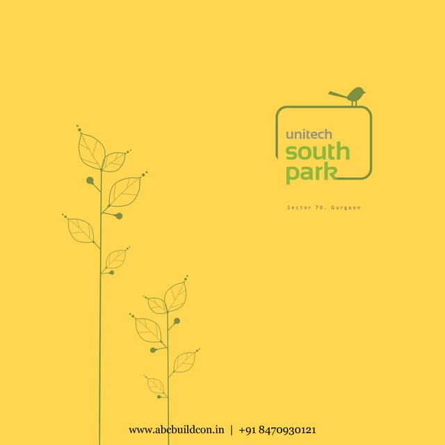 Unitech south park, Sector 70, Gurgaon