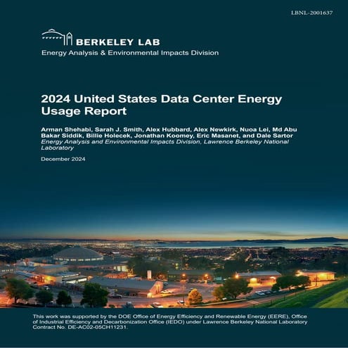 Inside the Data Center Energy Race with Google and Microsoft | PDF