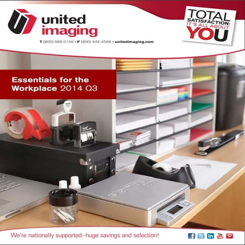 United Imaging Essentials for the Workplace Q3 Catalog 2014