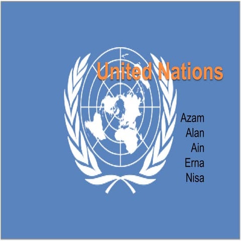 United nations | PPTX