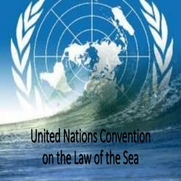 United nations convention on the law of the sea