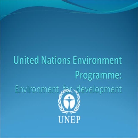 United nations environment programme