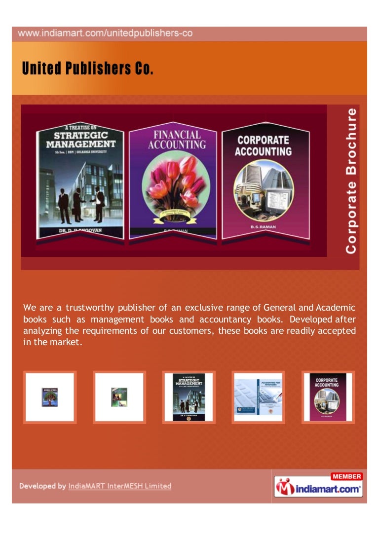 United Publishers Co., Mangalore, Academic books