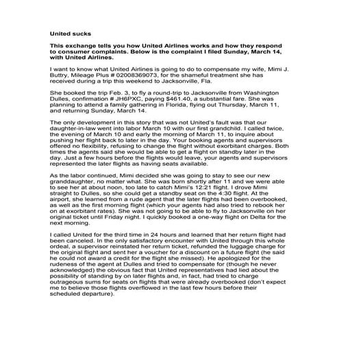 United Sucks Round 3