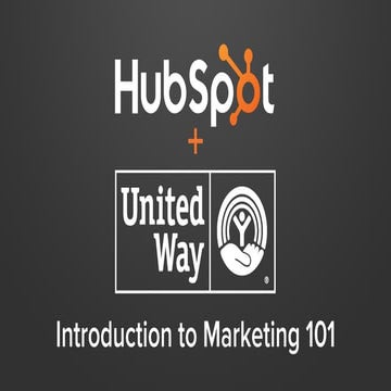 United Way Youth Ventures: What is Marketing? 