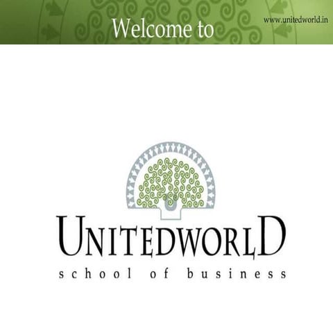 Unitedworld School of Business