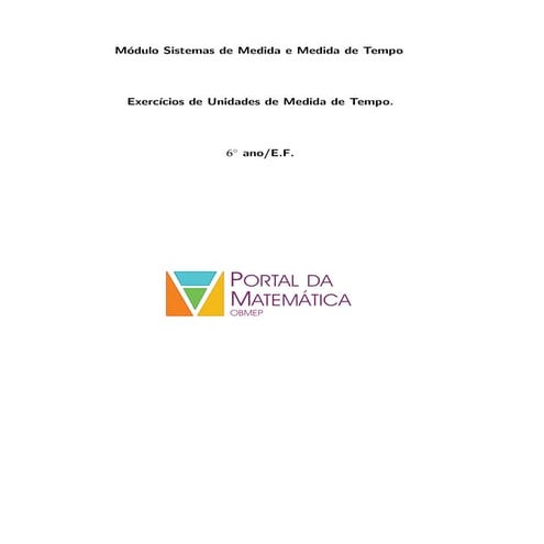 Uni tempo obmep exerc