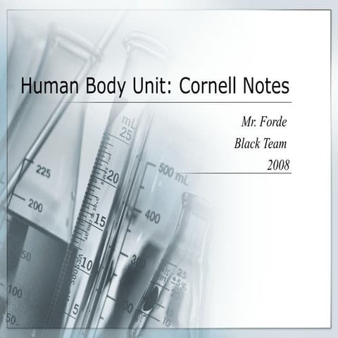 Unit Four Cornell Notesc