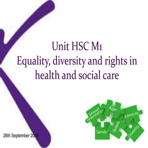 Unit hsc m1  equality week 4