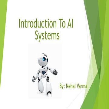 Introduction To Artificial Intelligence