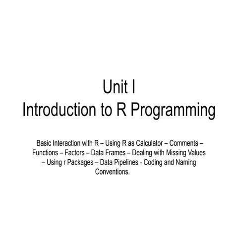 Unit I - 1R introduction to R program.pptx