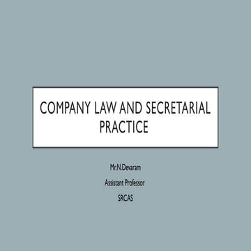 Company - Meaning - Definition- Types of Company - Incorporation of ...