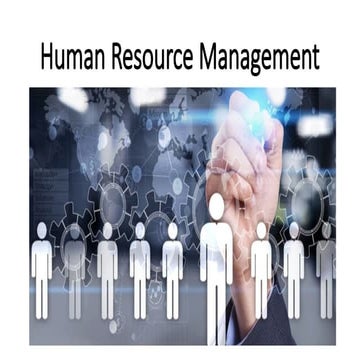 Unit I - HRM........................pptx