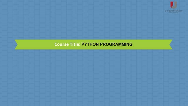 Unit_I-Introduction python programming (1).pptx