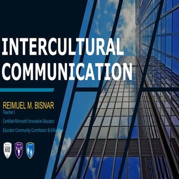 Intercultural Communication